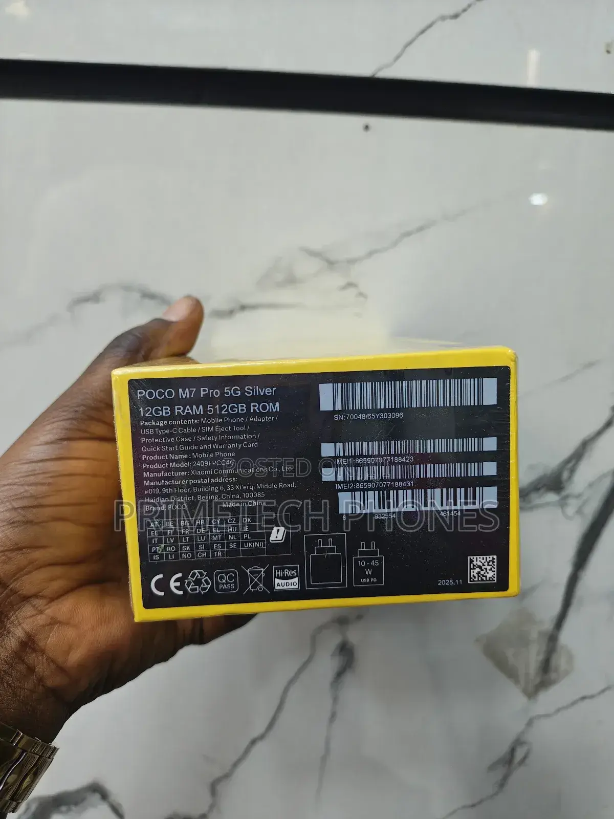 New Xiaomi Poco M7 Pro 5G 256 GB Gray