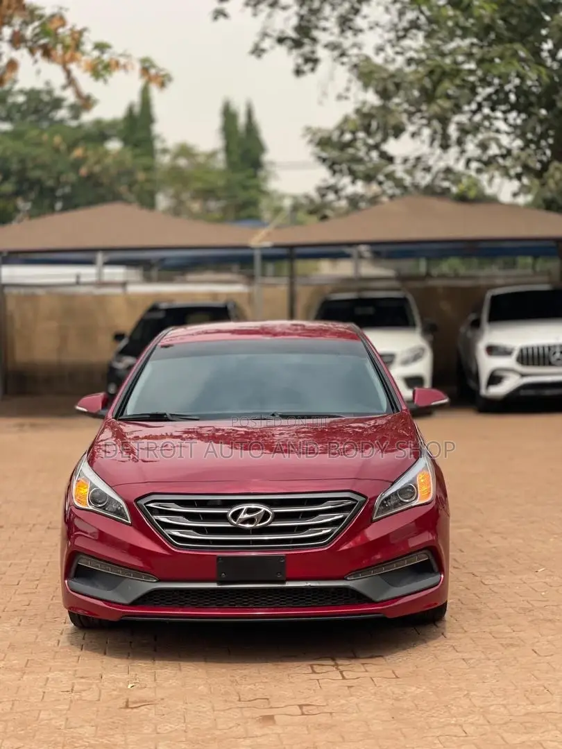 Hyundai Sonata 2017 Red