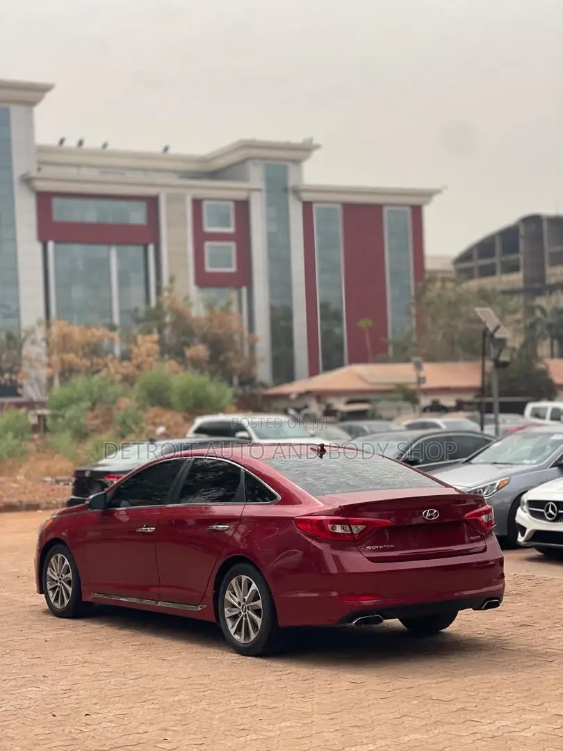 Hyundai Sonata 2017 Red