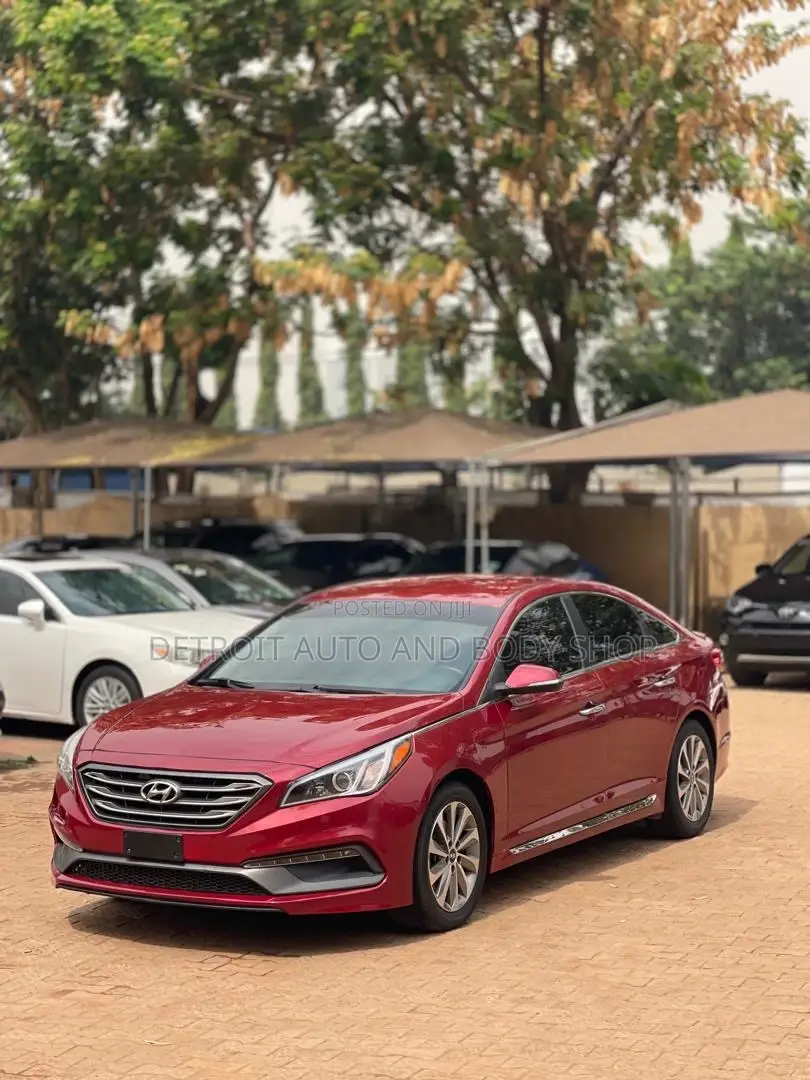 Hyundai Sonata 2017 Red