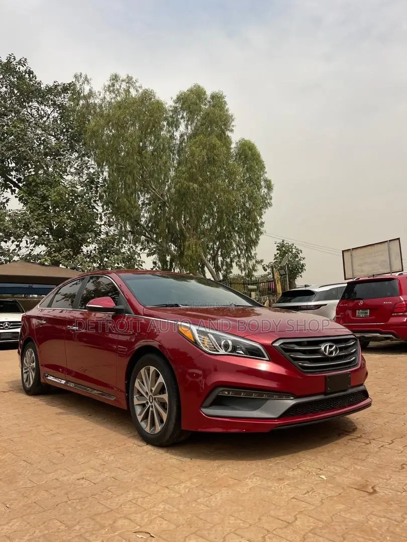 Hyundai Sonata 2017 Red