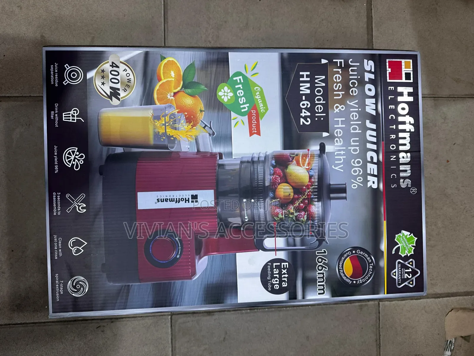 New Design Hoffsman Slow Juicer