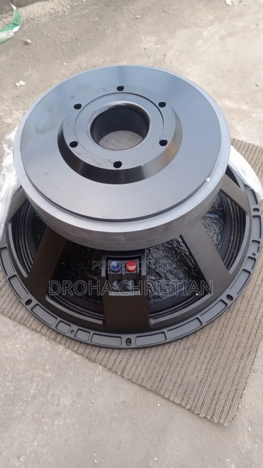 18" Professional Super Sub Double Magnet Speaker