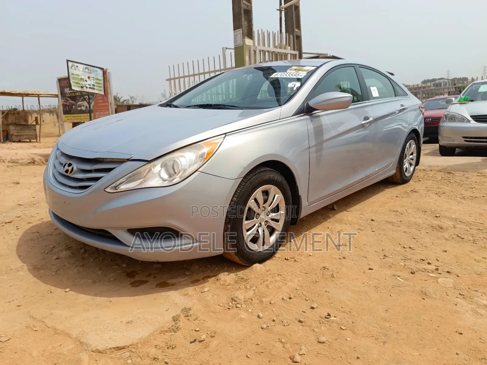 Hyundai Sonata GLS Sedan FWD (2.4L 4cyl 6A) 2012 Silver