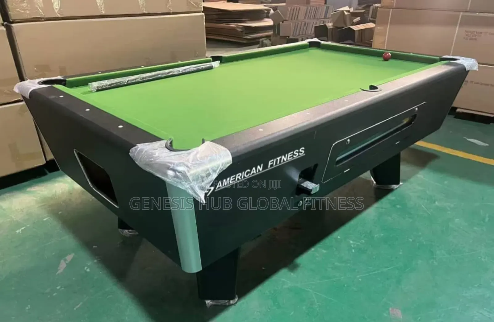 Foreign Marble And Coin Snooker Board