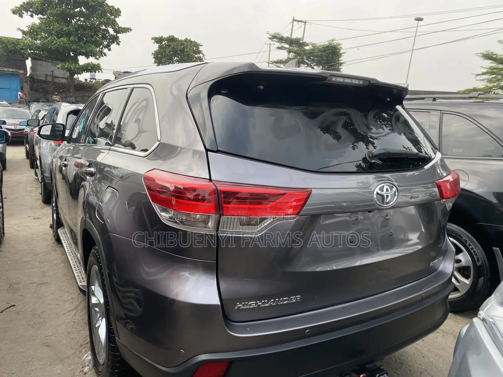 Toyota Highlander Limited 4dr SUV (3.5L 6cyl 6A) 2015 Gray