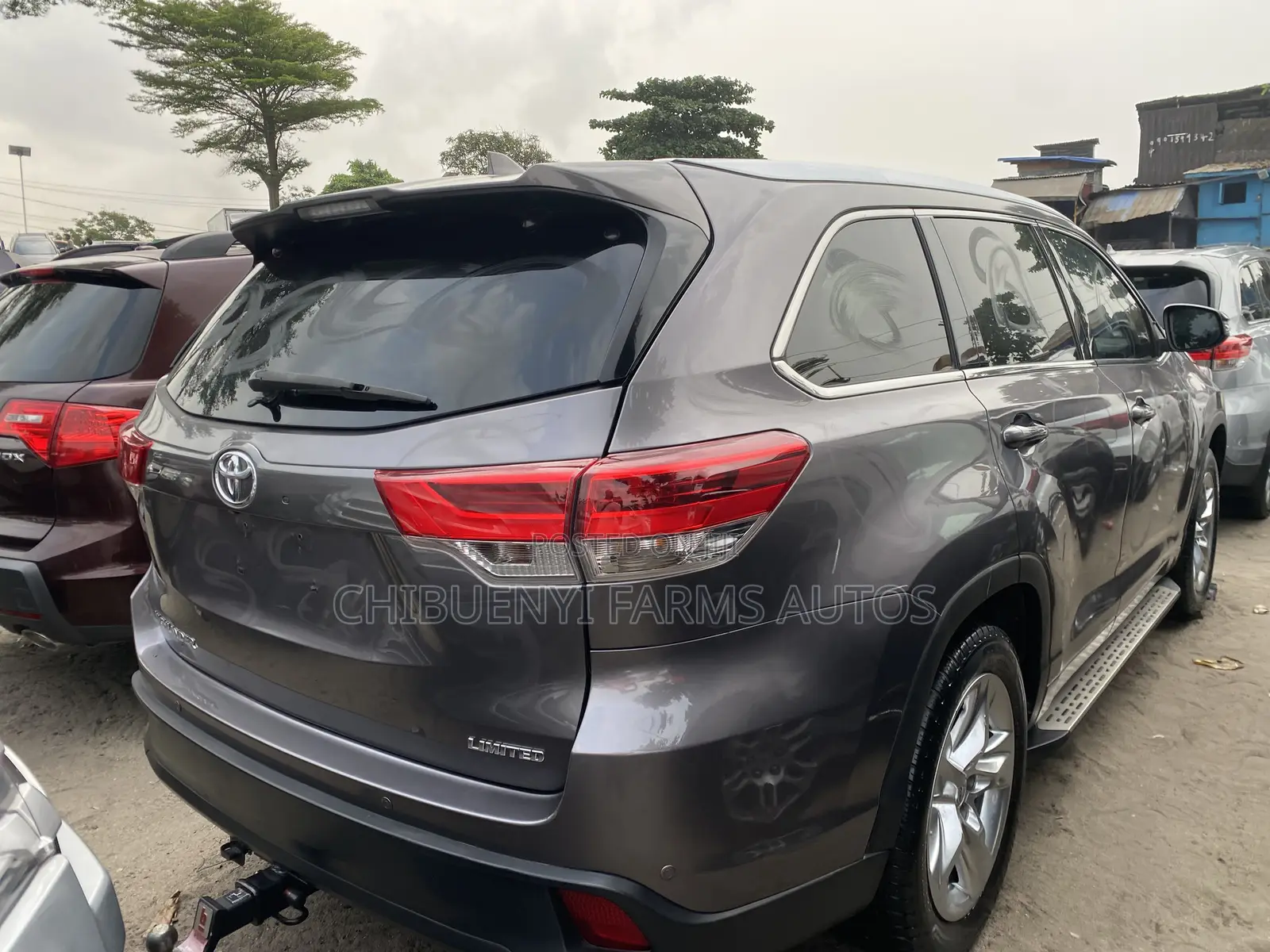 Toyota Highlander Limited 4dr SUV (3.5L 6cyl 6A) 2015 Gray