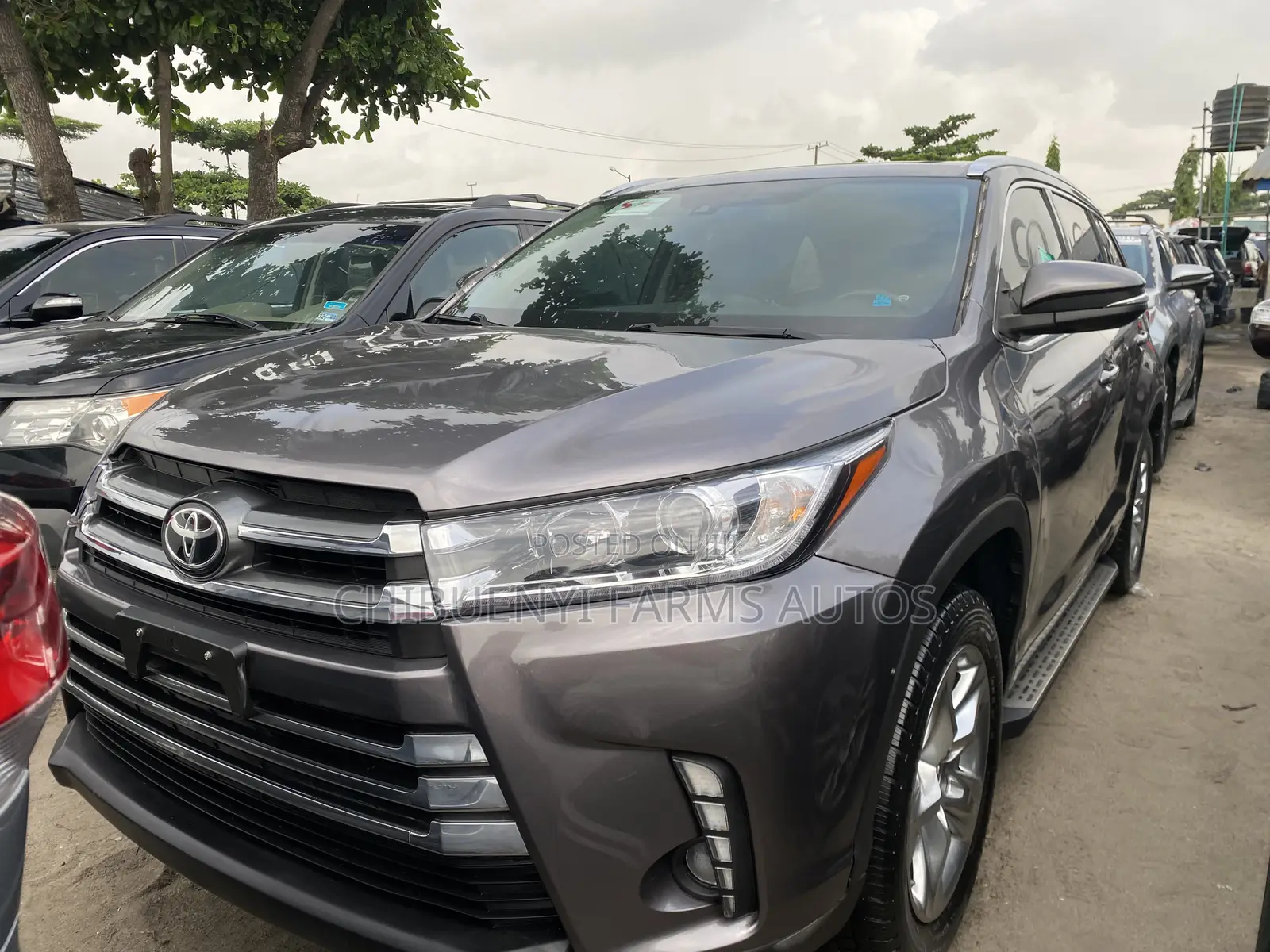 Toyota Highlander Limited 4dr SUV (3.5L 6cyl 6A) 2015 Gray