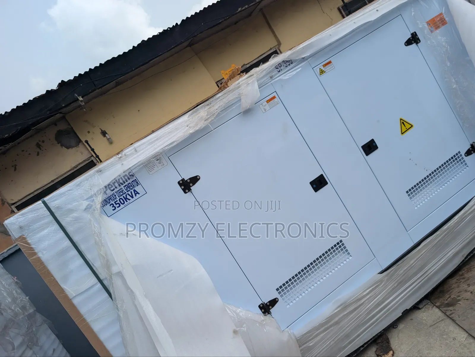 Sp350kva Brand New Perkins Diesel Soundproof Generator 2years Wty