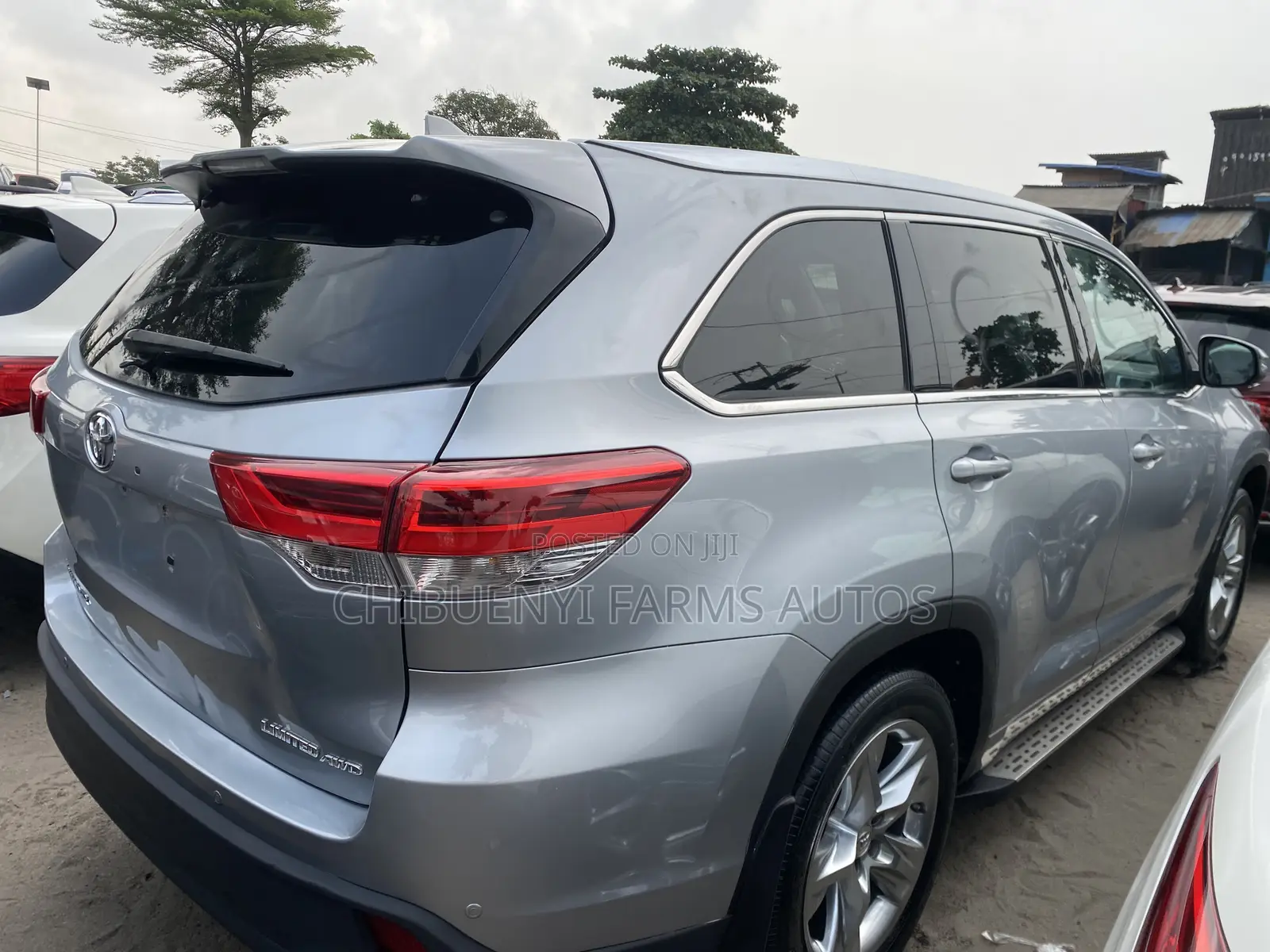 Toyota Highlander Limited V6 4x2 (3.5L 6cyl 6A) 2016 Silver