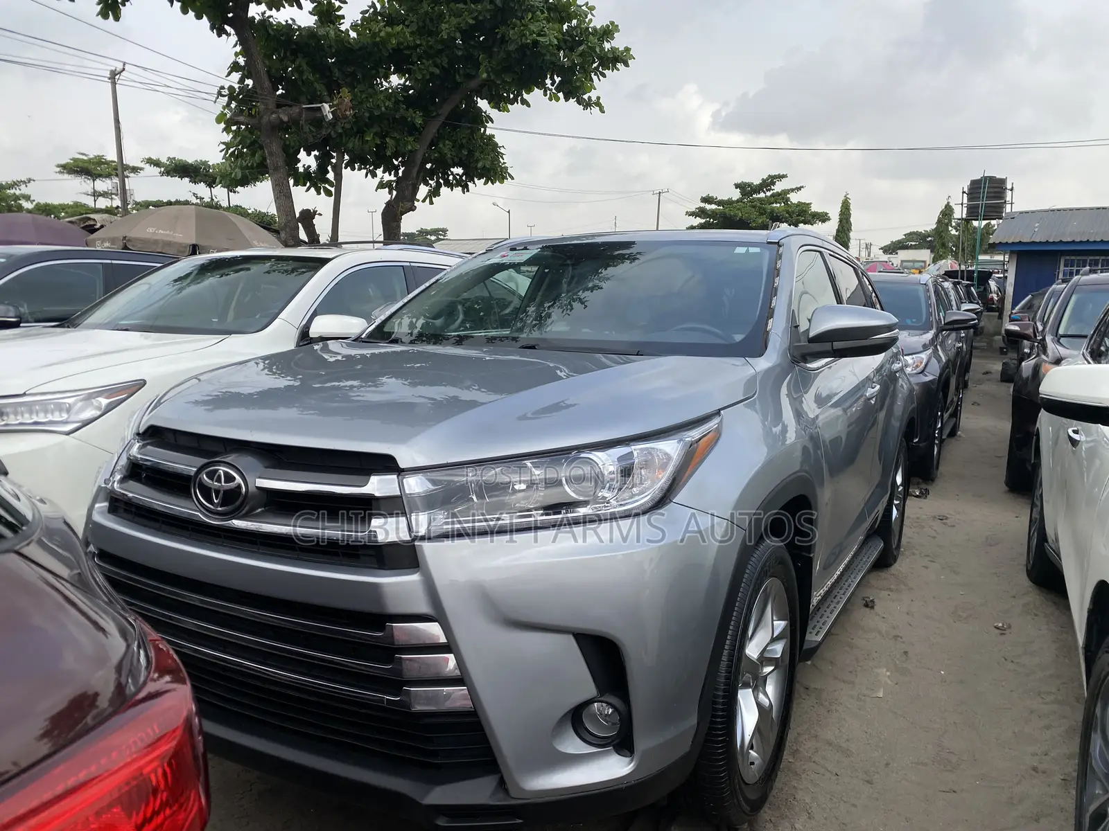 Toyota Highlander Limited V6 4x2 (3.5L 6cyl 6A) 2016 Silver