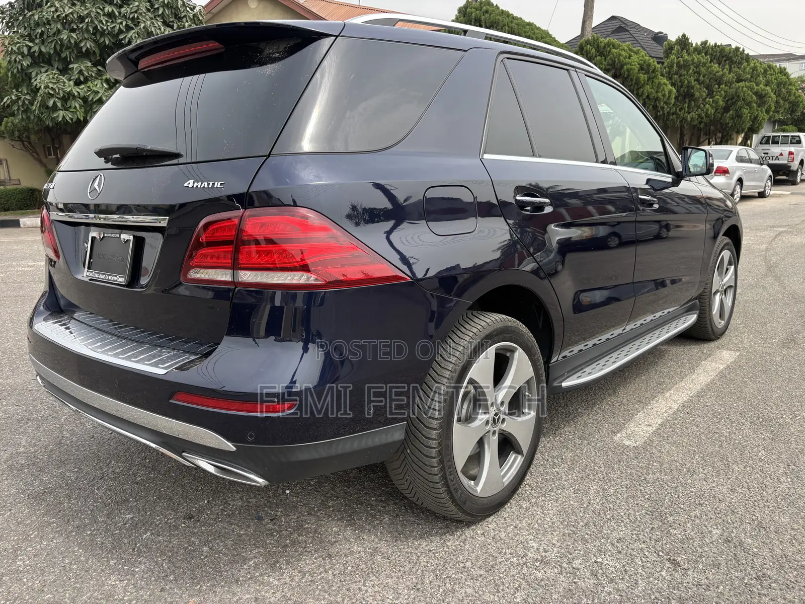 Mercedes-Benz GLE-Class GLE 350d 4MATIC 2018 Blue