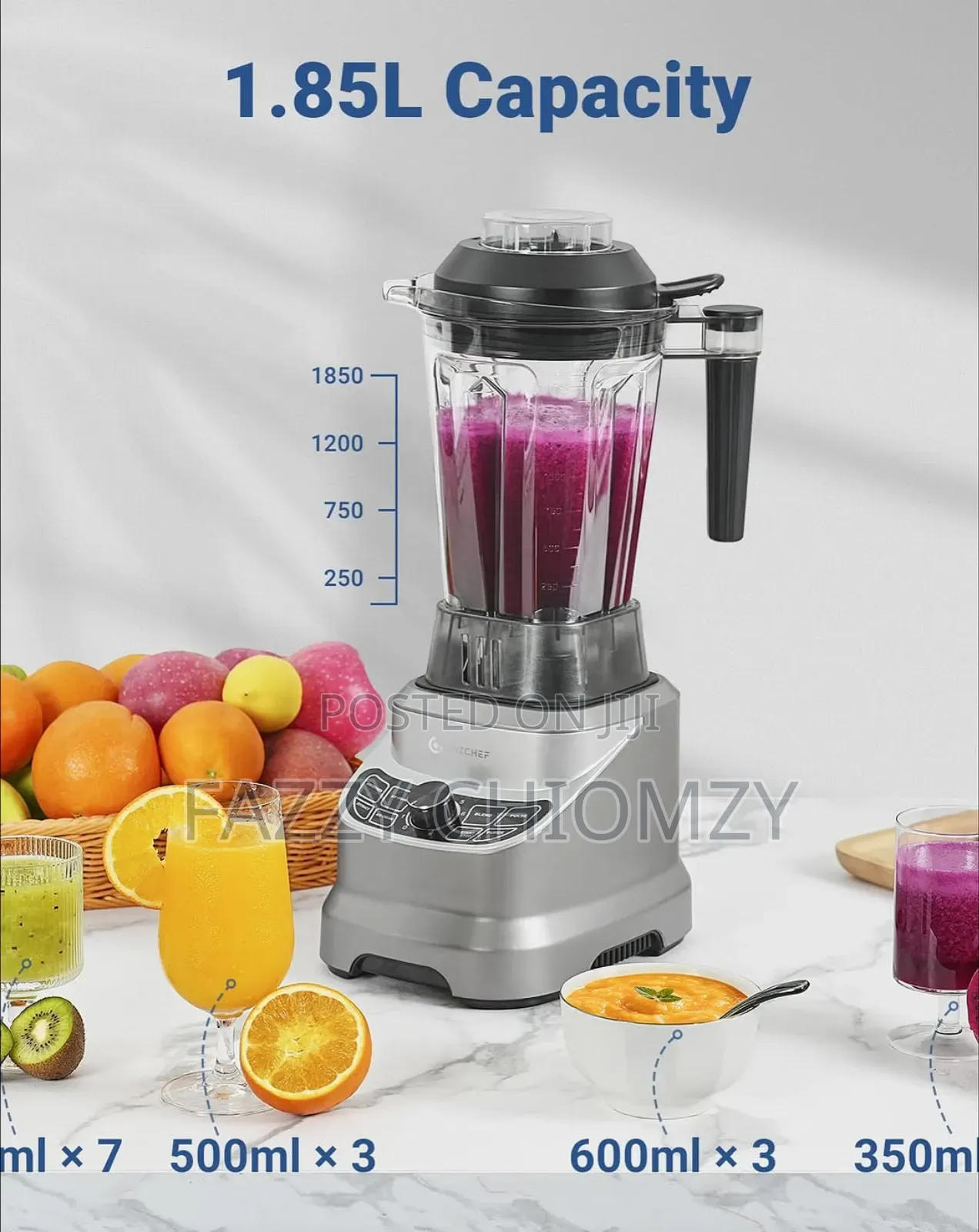 Amzchef Commercial Blender
