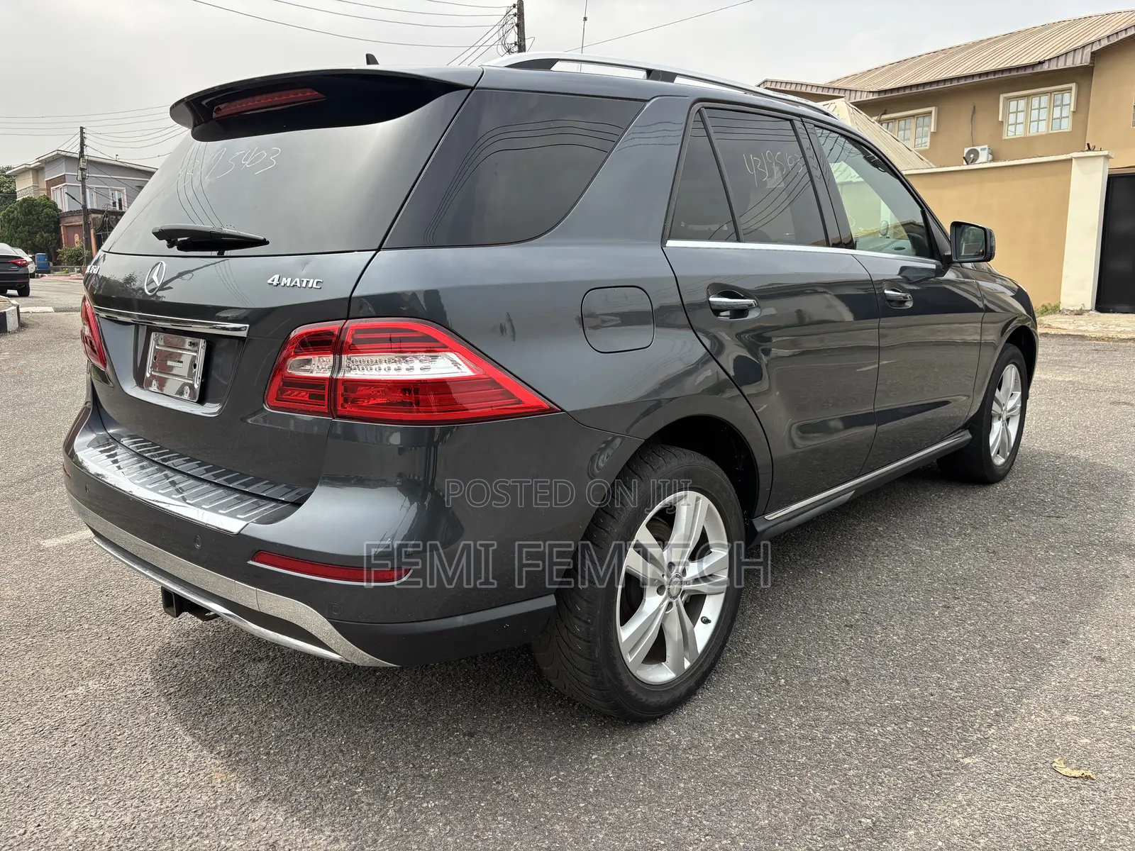 Mercedes-Benz M Class ML350 4MATIC 4dr SUV AWD (3.5L 6cyl 7A) 2015 Gray