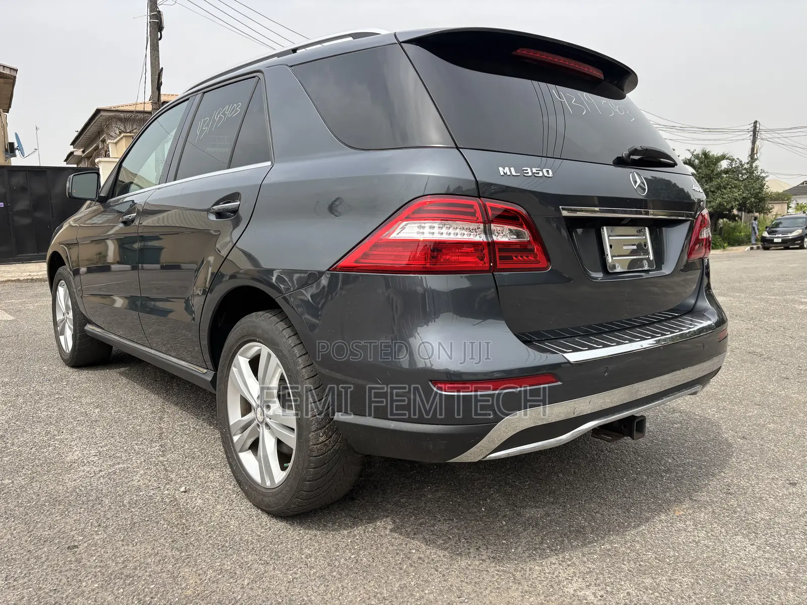 Mercedes-Benz M Class ML350 4MATIC 4dr SUV AWD (3.5L 6cyl 7A) 2015 Gray