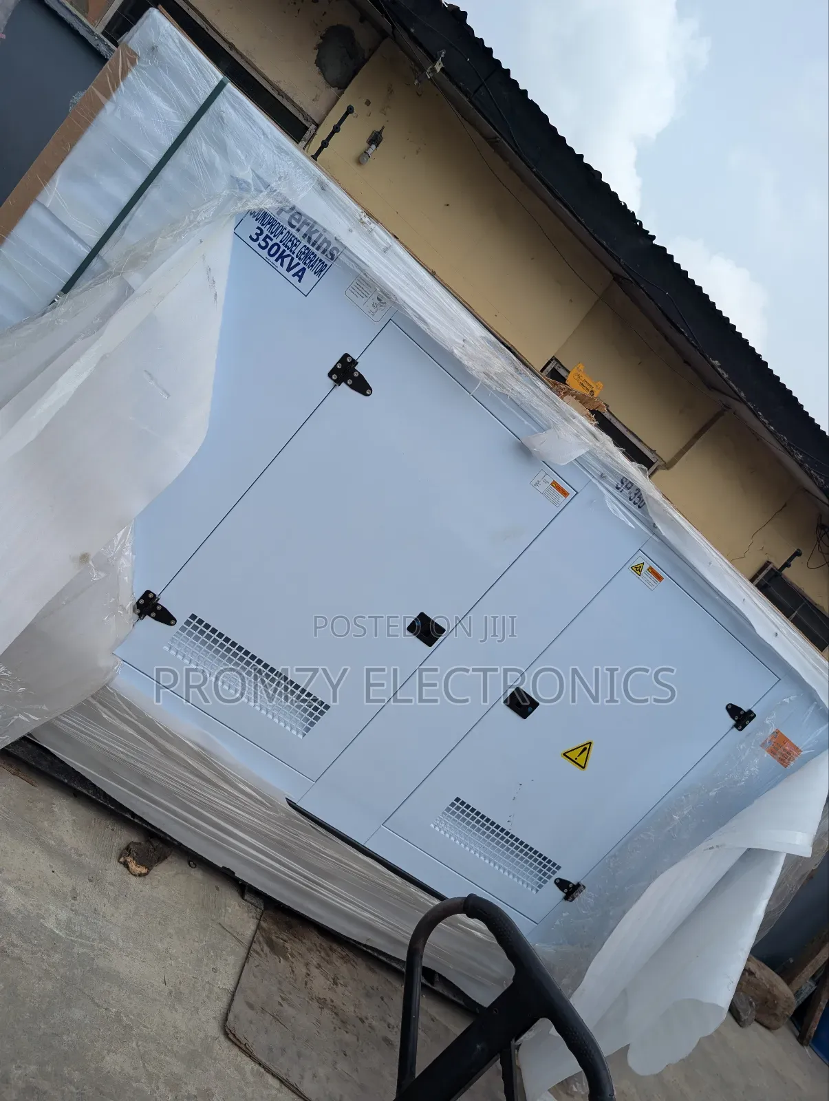 Sp350kva Brand New Perkins Diesel Soundproof Generator 2years Wty