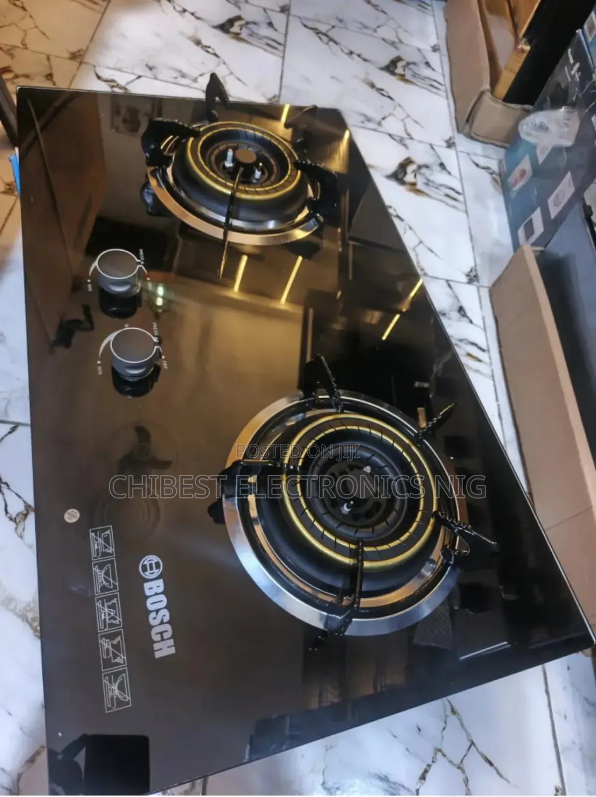 Quality Bosch Built-in Luxury 2 Burners Gas Cooker Hob Automatic