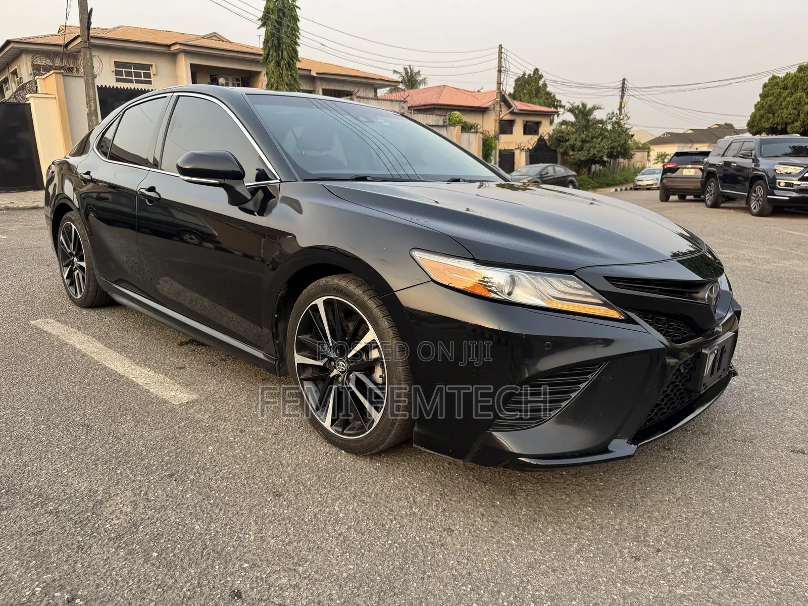 Toyota Camry XSE FWD (2.5L 4cyl 8AM) 2018 Black
