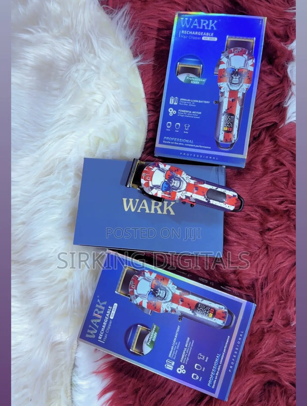 Wark Wk-8805 Rechargeable Professional Hair Clipper