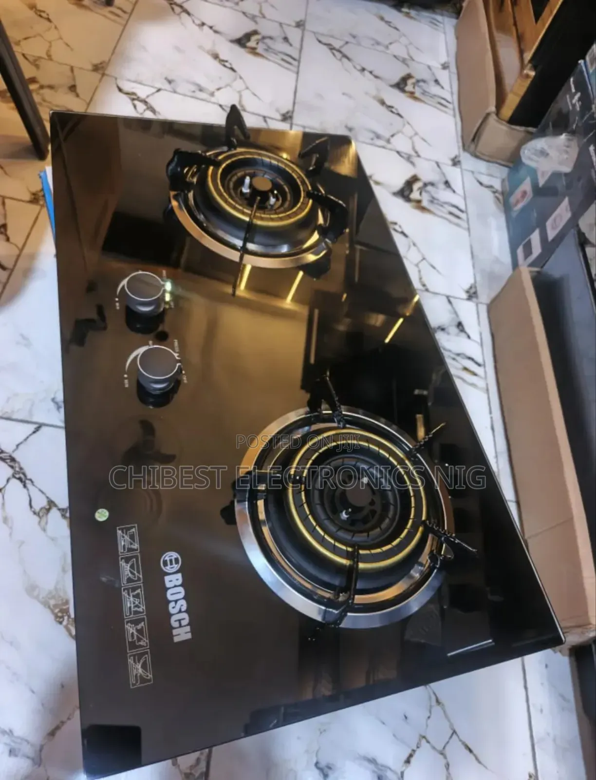 Quality Bosch Premium Built-in 2 Burners Automatic Gas Cooker Hob