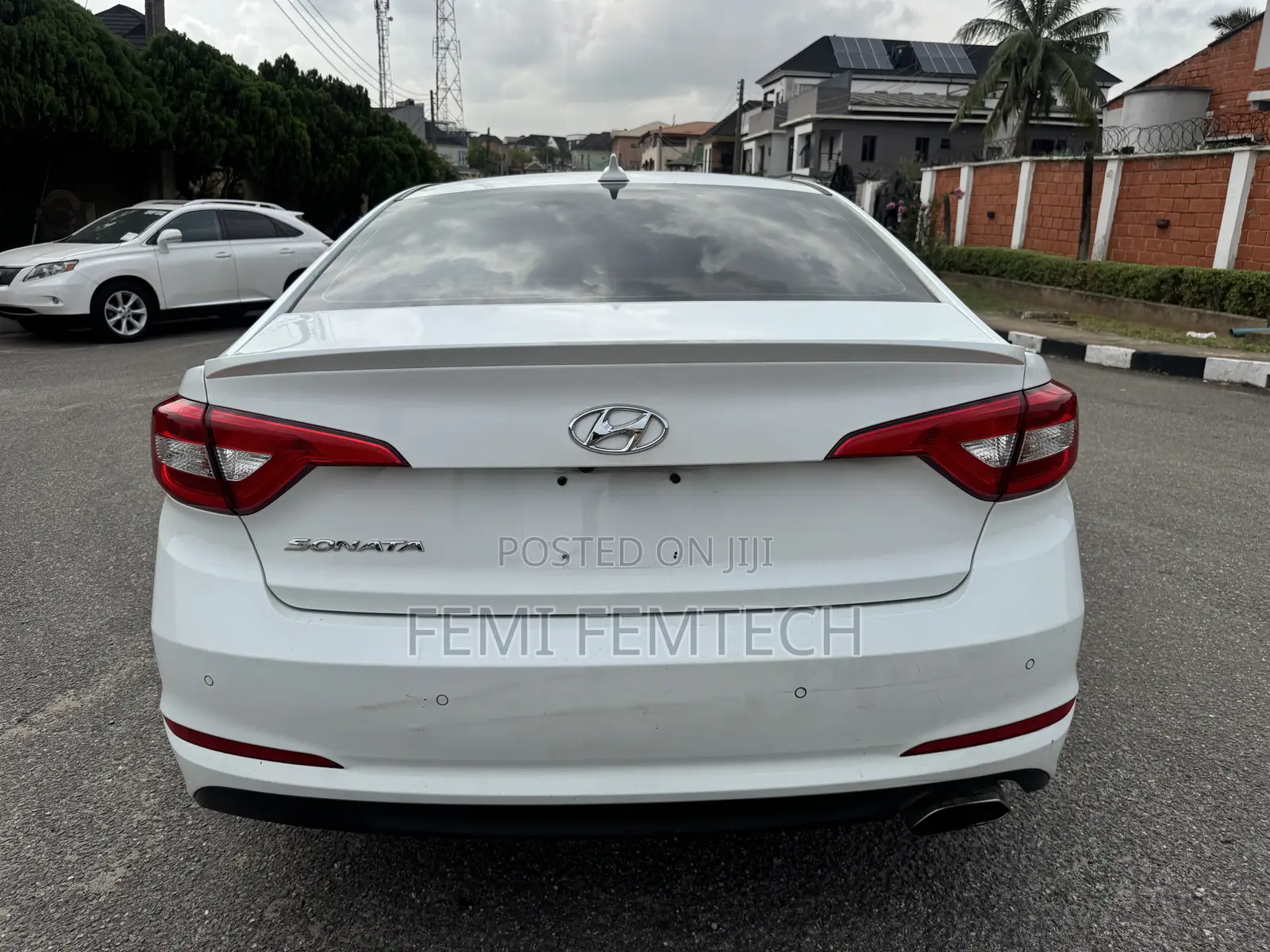 Hyundai Sonata Base Sedan FWD (2.4L 4cyl 6A) 2016 White