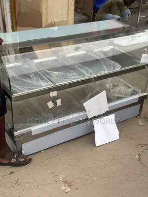 Curved Glass Food Warmer 8 Plate