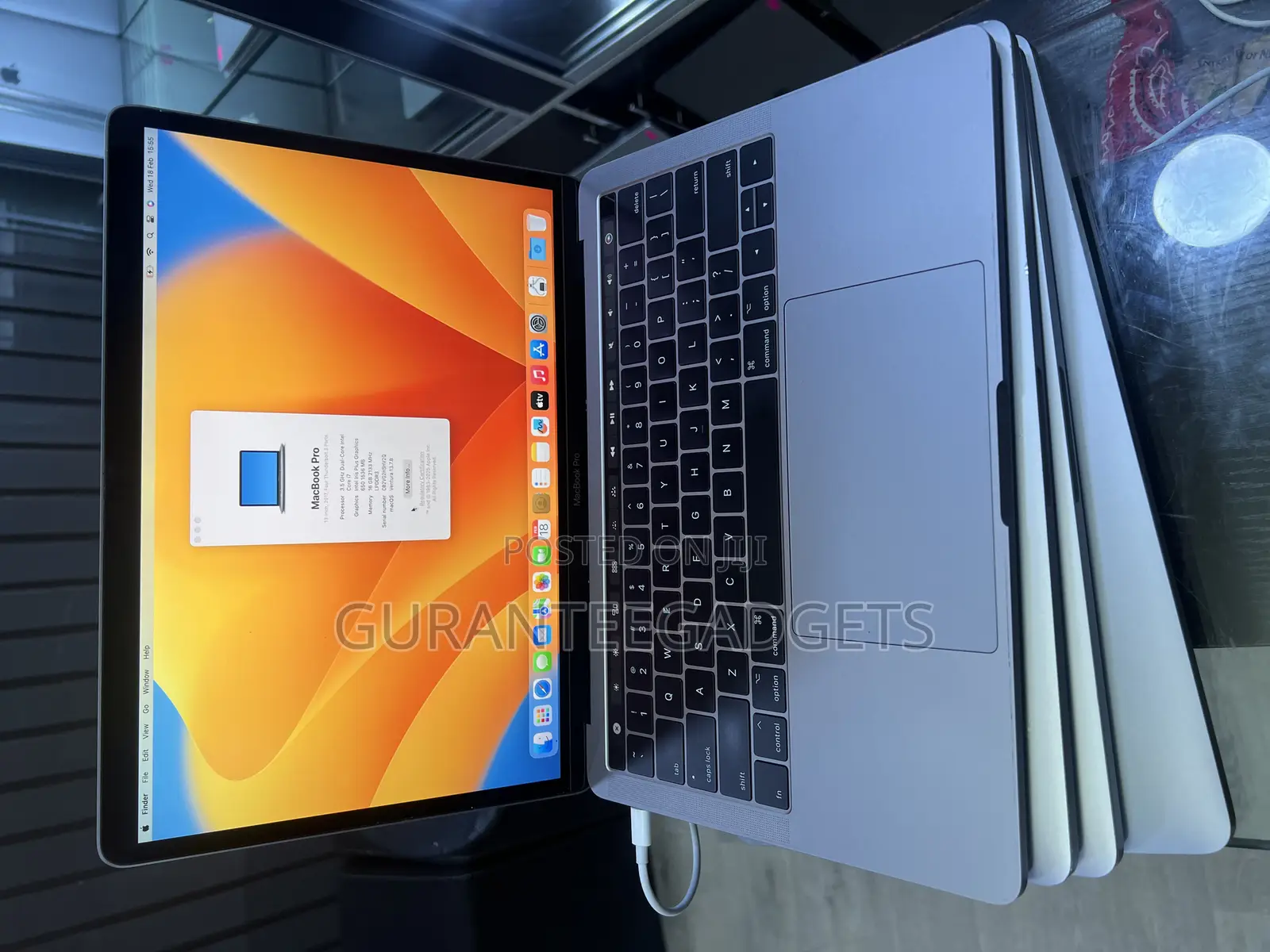 Laptop Apple MacBook Pro 2017 16GB Intel Core i7 SSD 1T