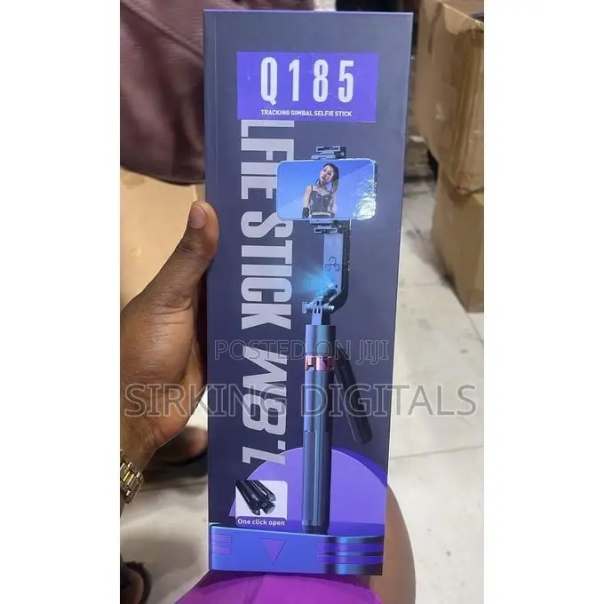 Q185 Tacking Gimbal Selfie Stick With Remote Control