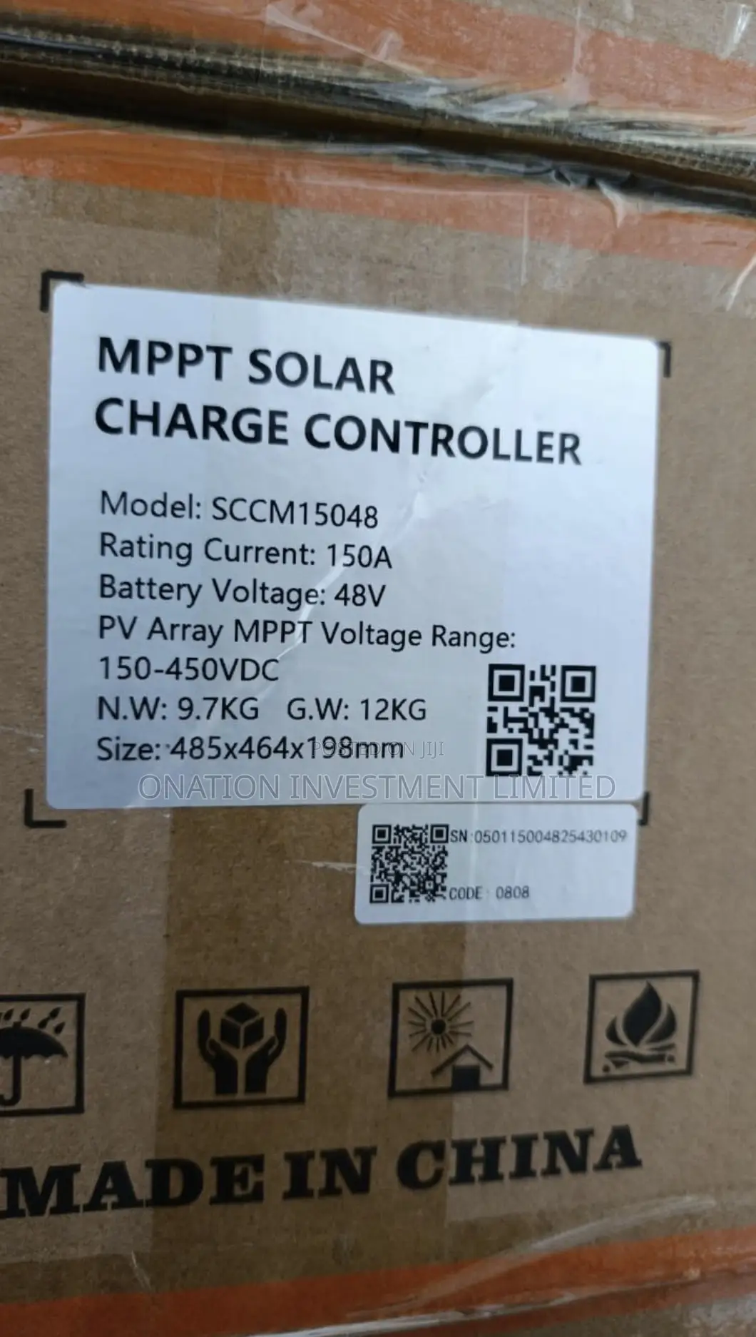 150a MPPT Felicity Charge Controller 450v