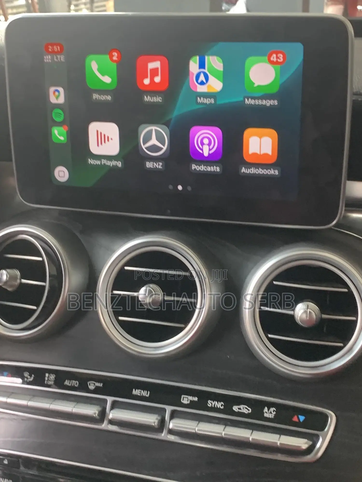 205 (C300)2015 Apple Carplay