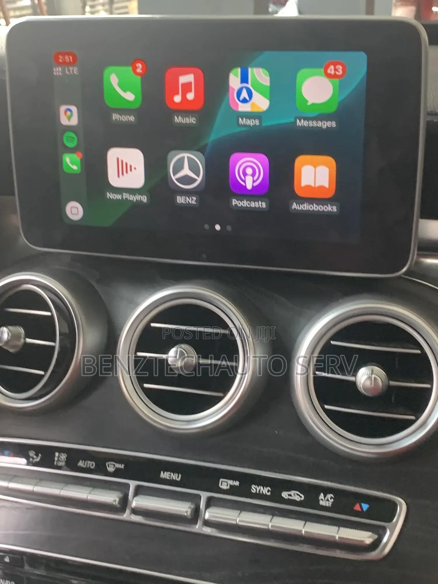 205 (C300)2015 Apple Carplay