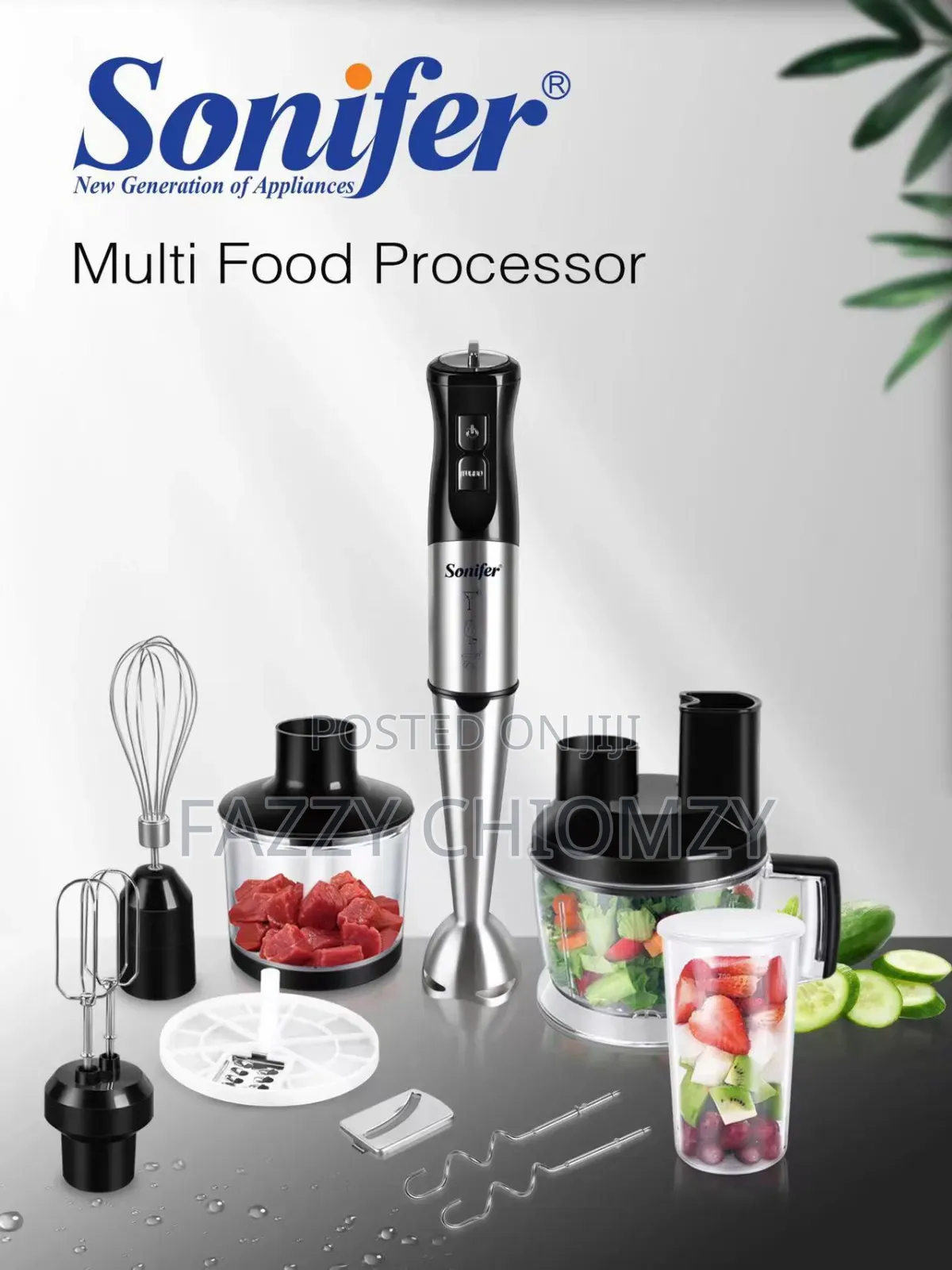 Sonifer 10in1 Hand Blender Set