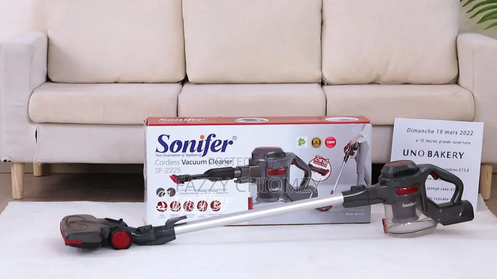 Sonifer Cordless Vacuum Cleaner
