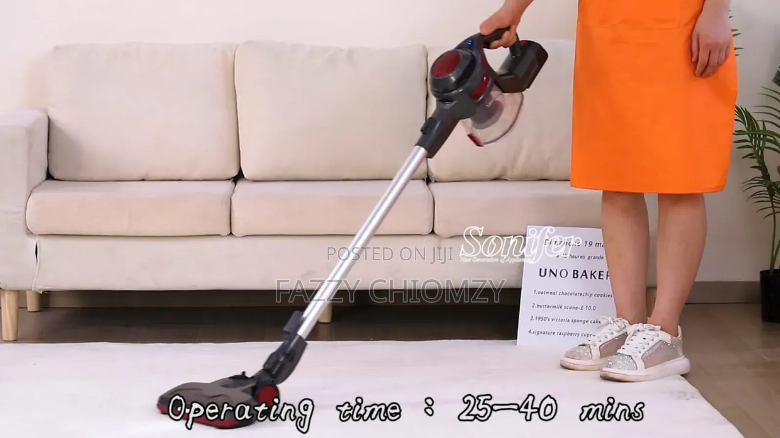 Sonifer Cordless Vacuum Cleaner