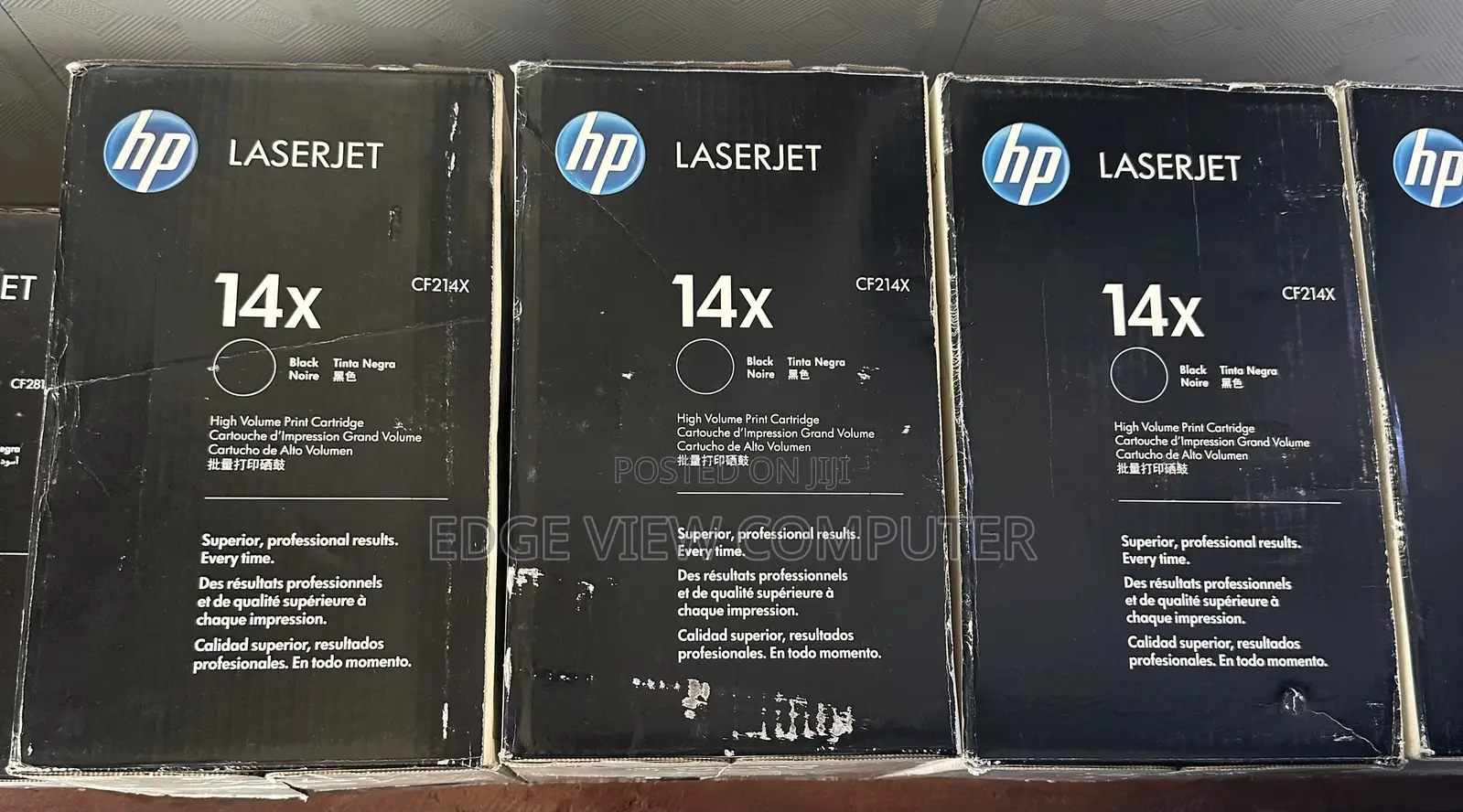 Hp 14x Black High Yield Original Laserjet Toner Cartridge (Cf214x)