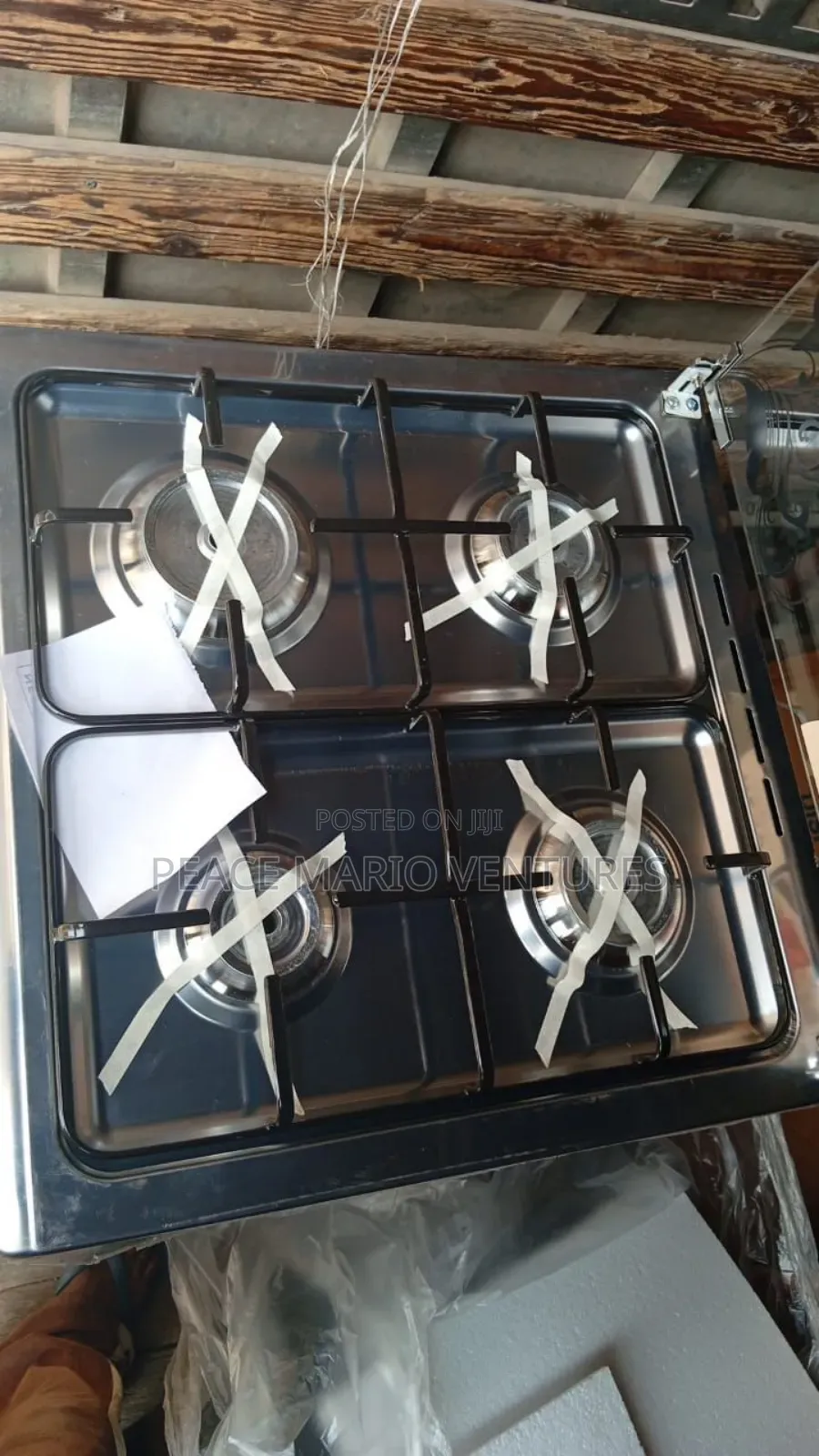 Nexus Quality 50x50 Gas Cooker 4burner With Oven 2years Warranty
