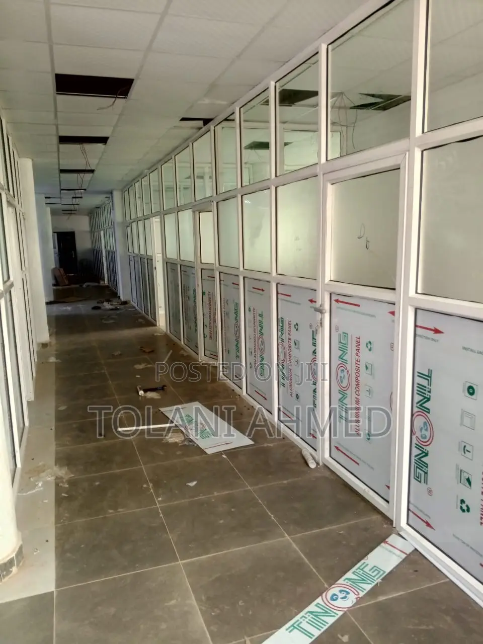 Aluminum Office Partitioning