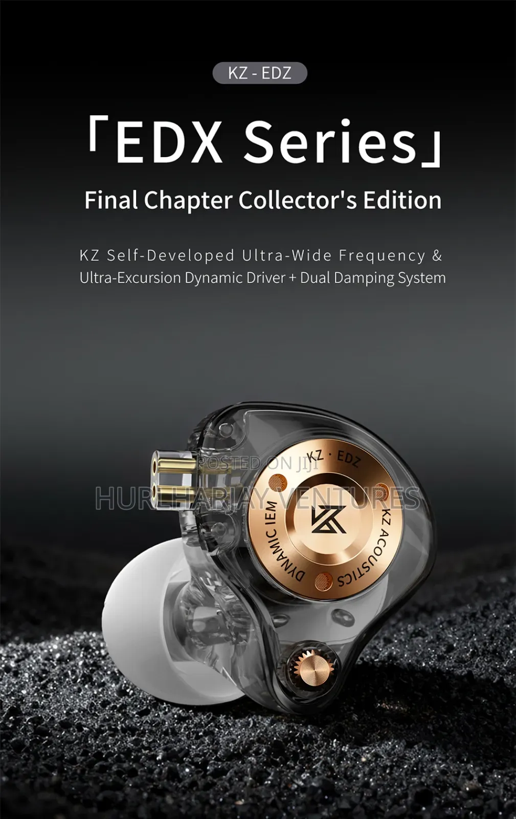 Kz Edz in-Ear Monitor (USB-C Variant)