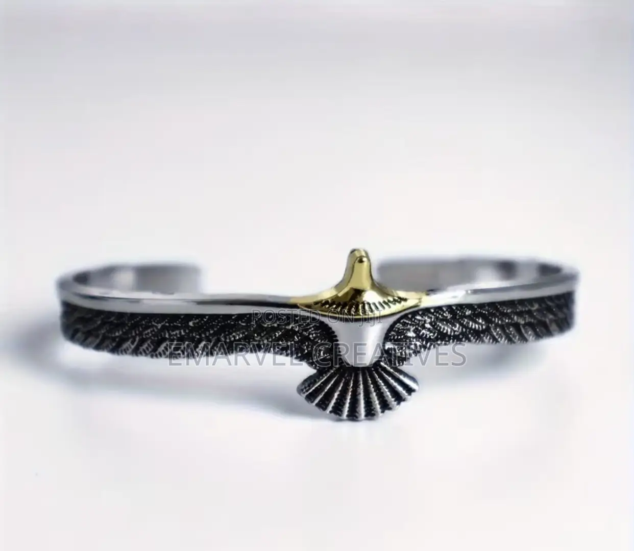 1pc of Vintage Eagle Open Cuff, Bracelet