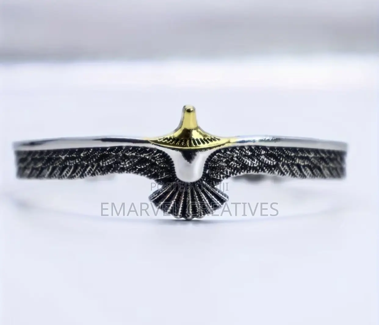 1pc of Vintage Eagle Open Cuff, Bracelet