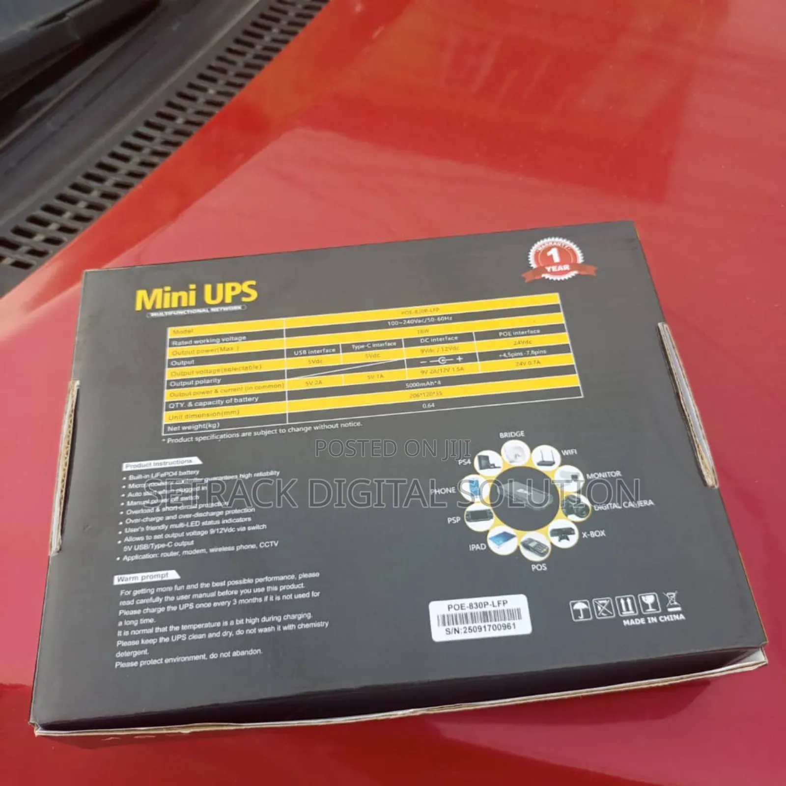 Ske Mini Dc 20000mah Router Power Bank.