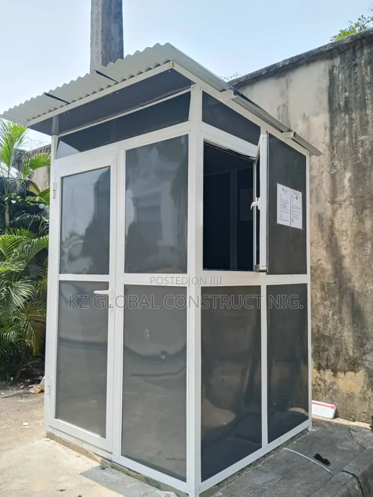 Aluminum Kiosk Construction