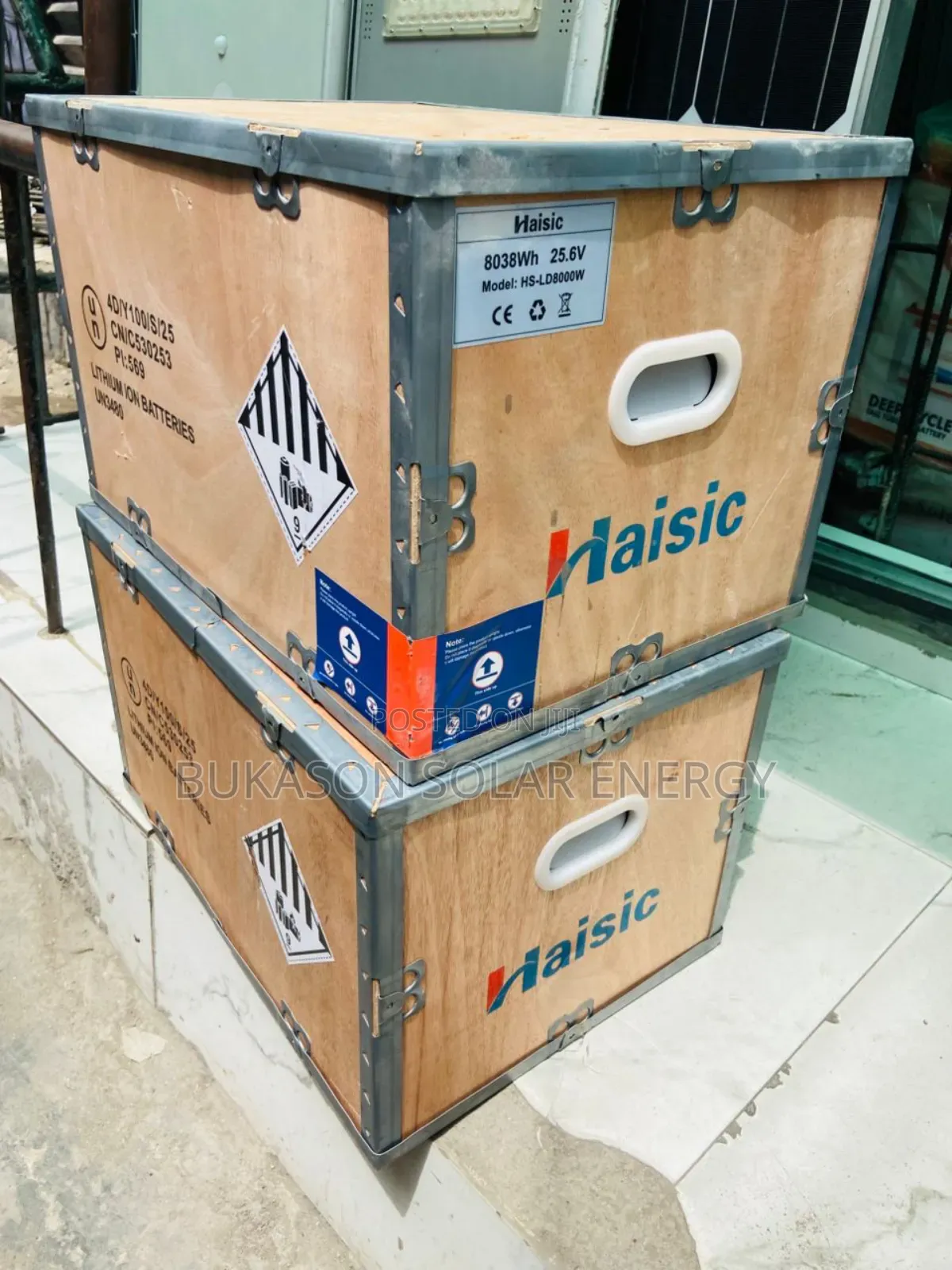8kwh 24v Haisic Lithium Battery