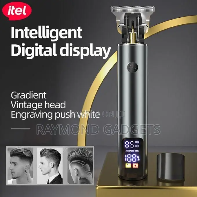 Itel Itr-35 Smart Digital Hair Trimmer – Rechargeable