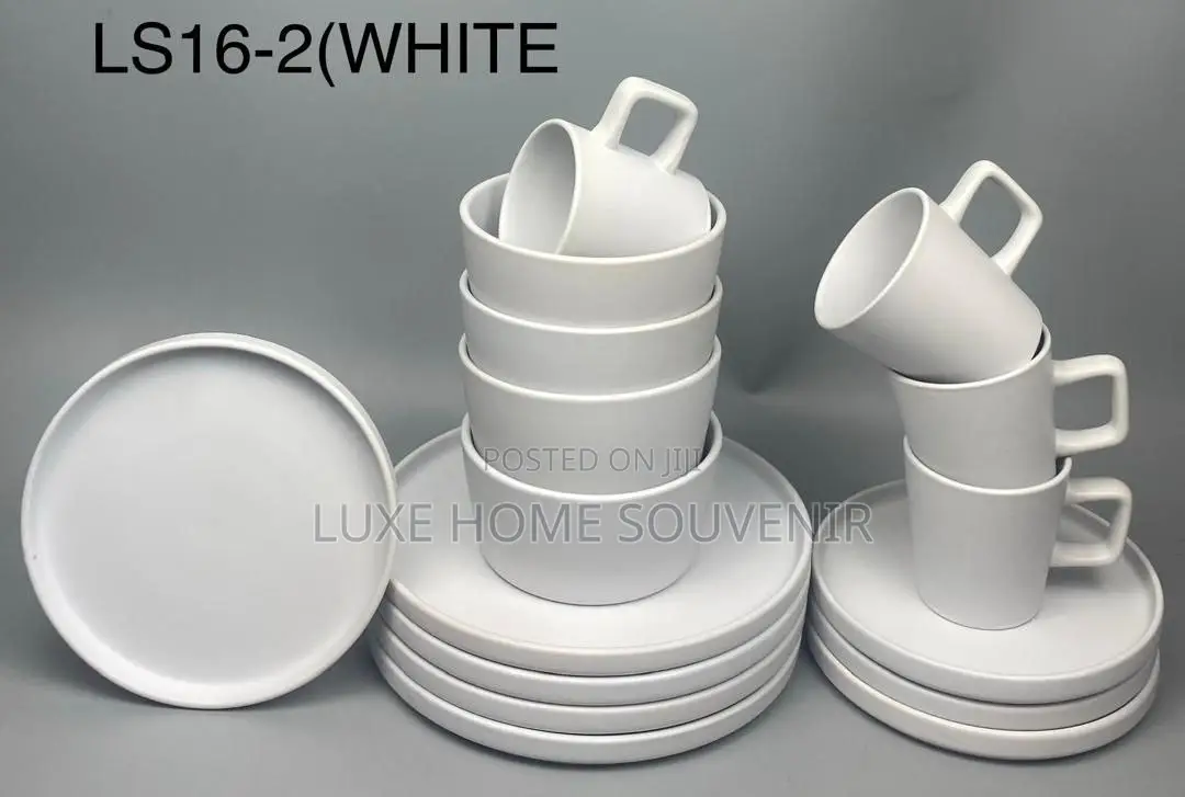 16pcs Stoneware Dinner Set Plate