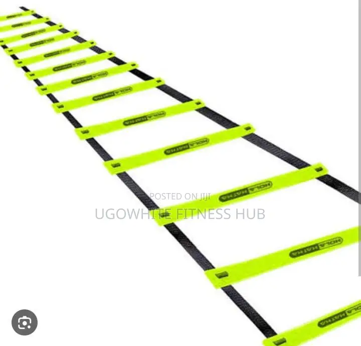 Holahatha Rung Adjustable Sports Agility Fitness Training Ladder.