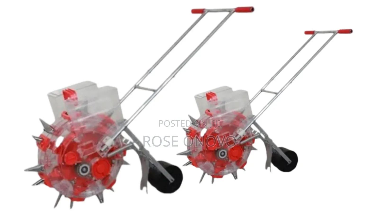 Double Seed Planter With Fertilizer Double Compartment