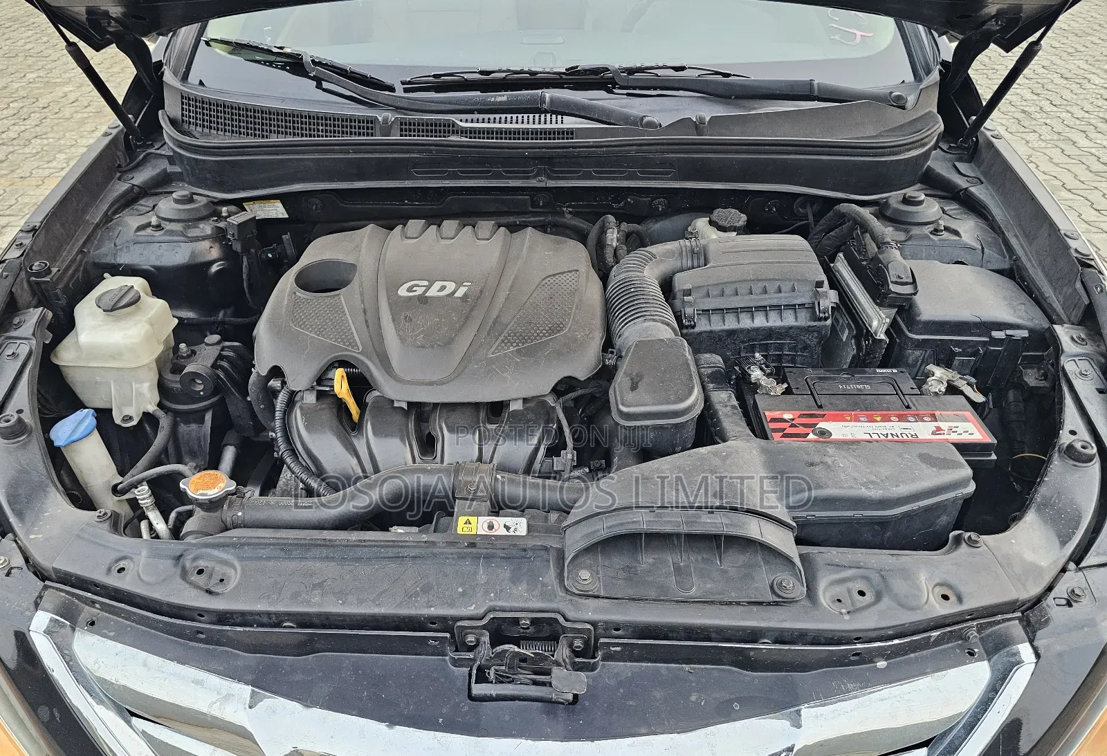 Hyundai Sonata Limited 2.0T Sedan (2.0L 4cyl 6A) 2012 Black