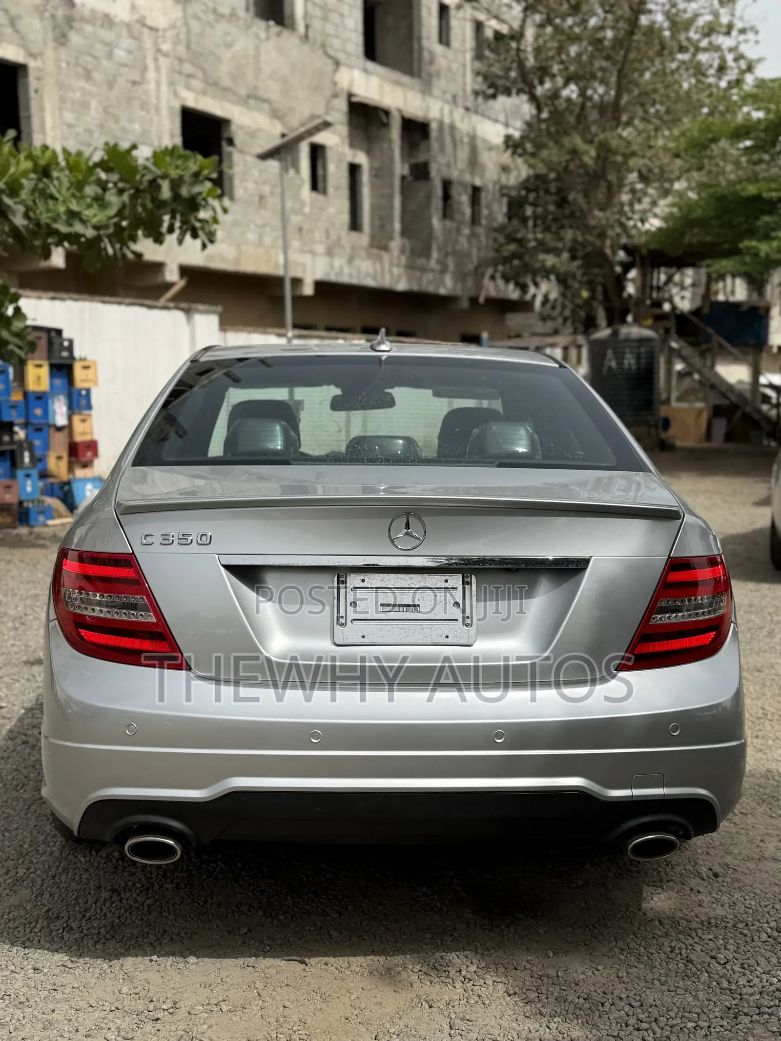 Mercedes-Benz C300 Sport 4Matic Sedan AWD (3.5L 6cyl 7A) 2013 Silver