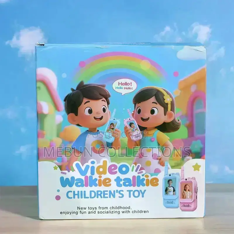 Set of 2 Kids Video Walkie Talkie